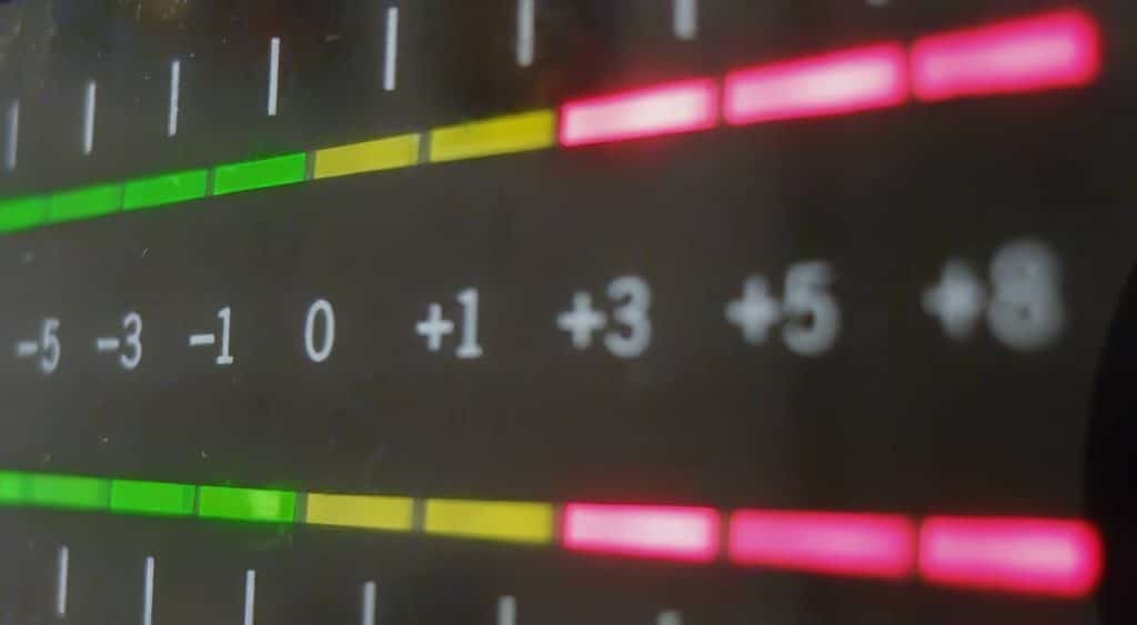 audio level led meters 