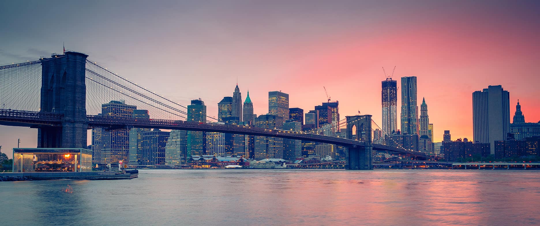 beautiful new york cityscape 