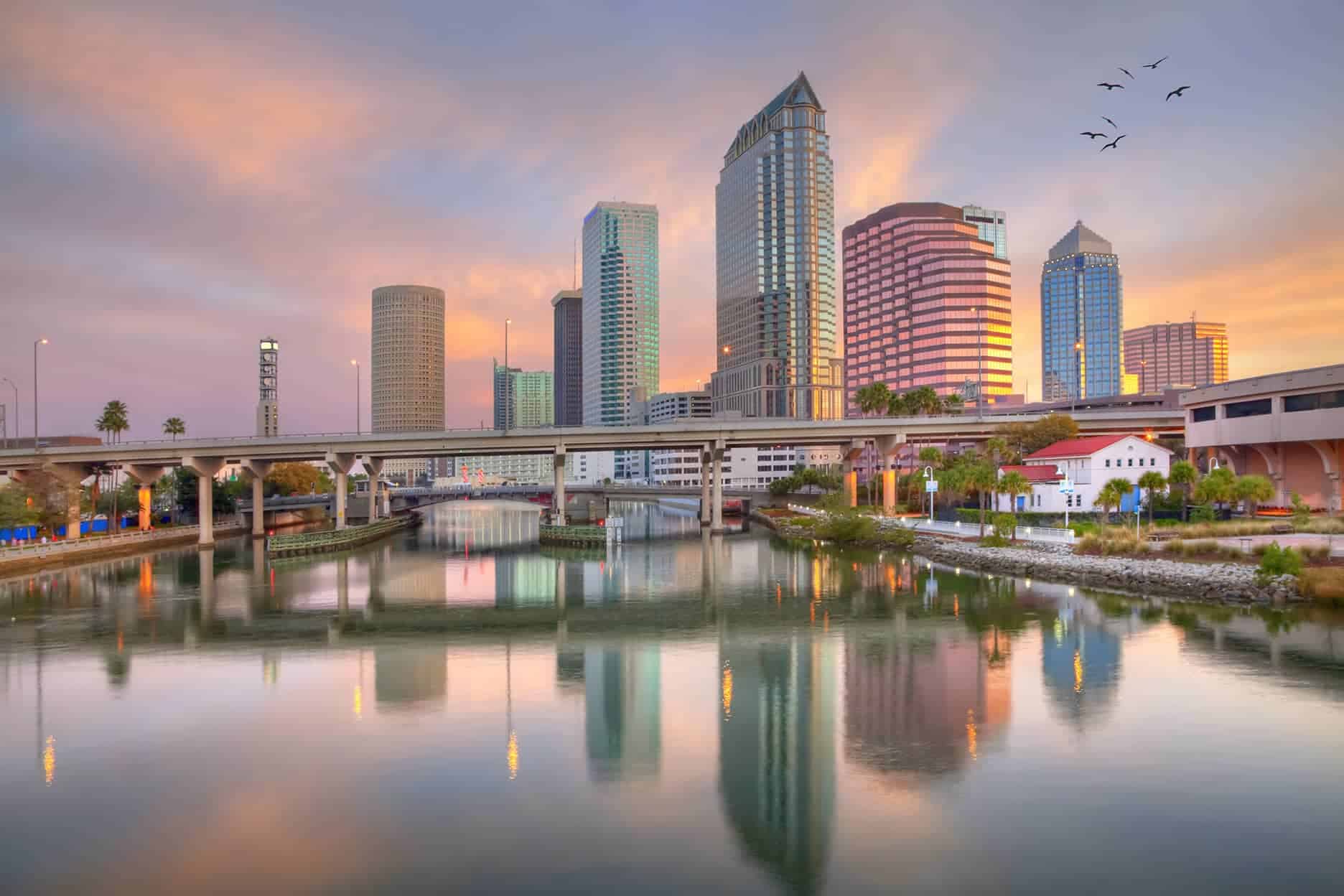 downtown Tampa skyline 